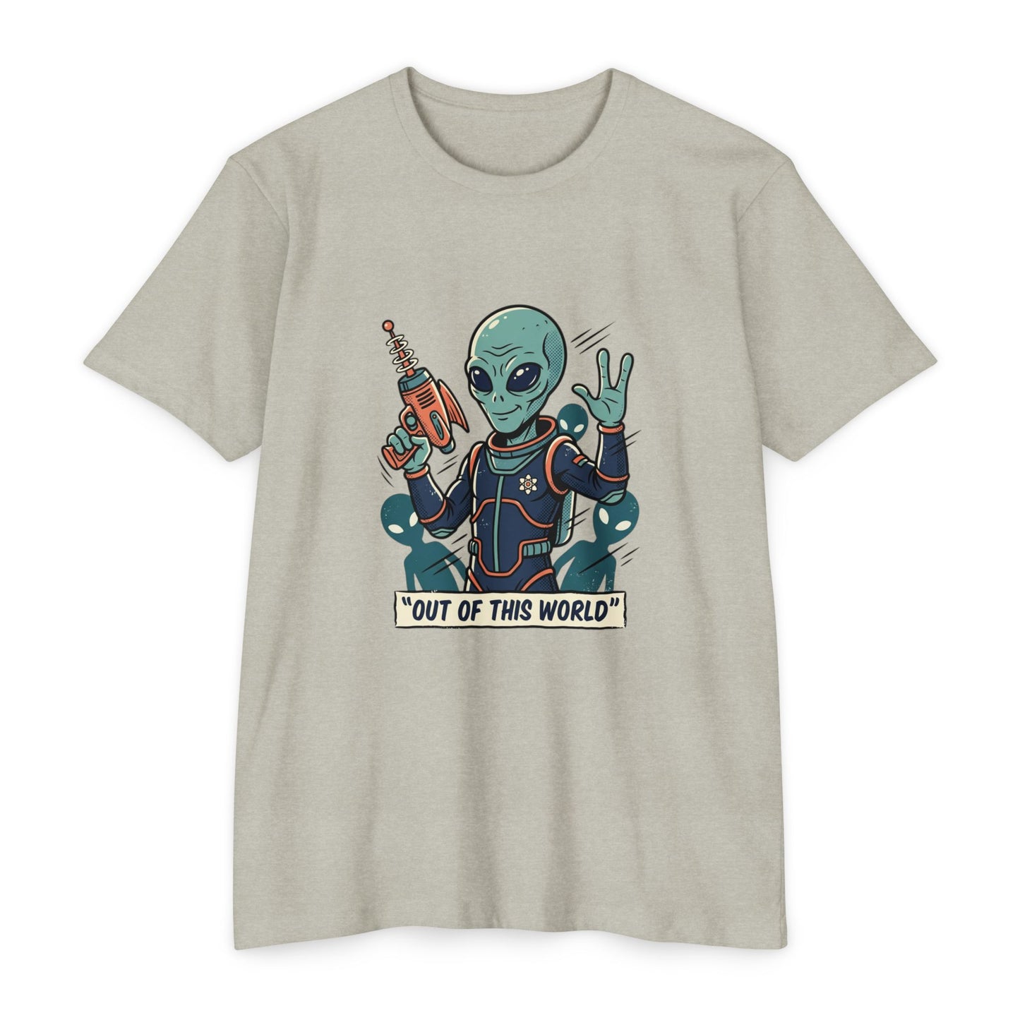Alien Ray Gun T-Shirt — "Out of This World" Graphic Tee
