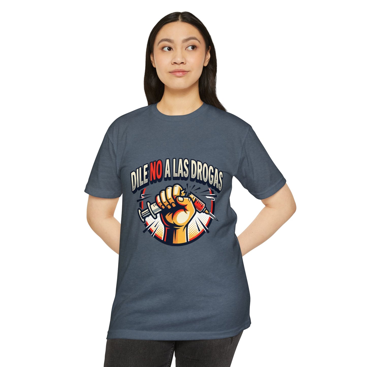 Anti-Drug Awareness T-Shirt — "Dile No a las Drogas" Graphic Tee