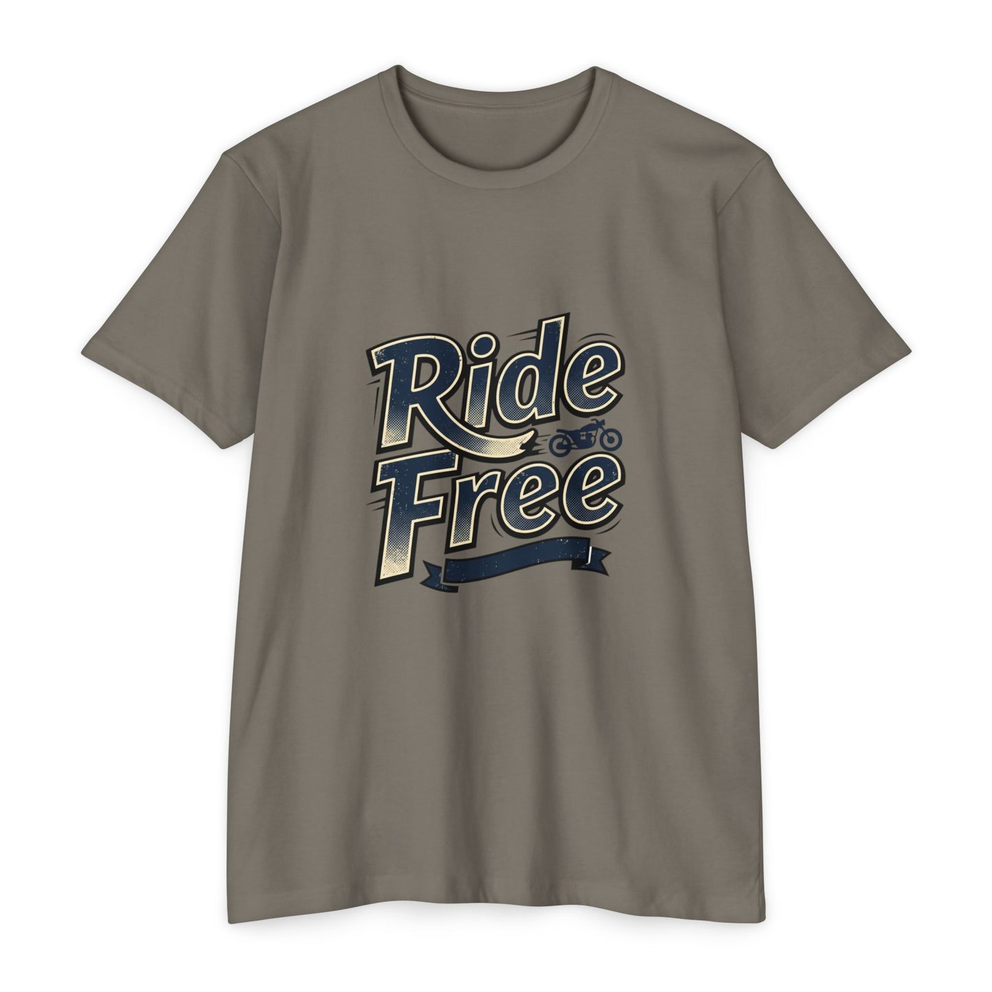 Ride Free Graphic T-Shirt — Vintage Motorcycle Tee
