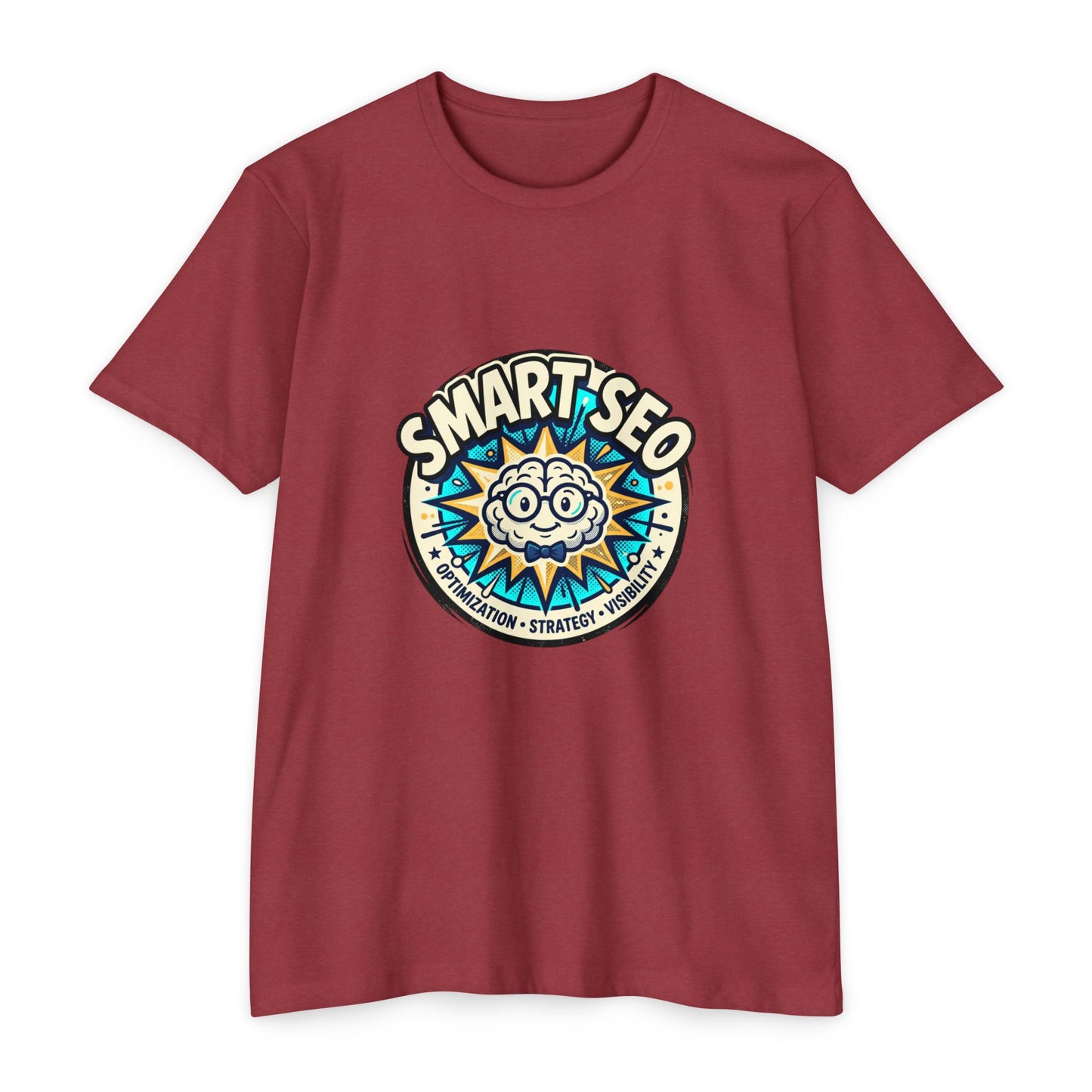 SEO T-Shirt — "Smart SEO" Graphic Tee for Marketers & Web Pros