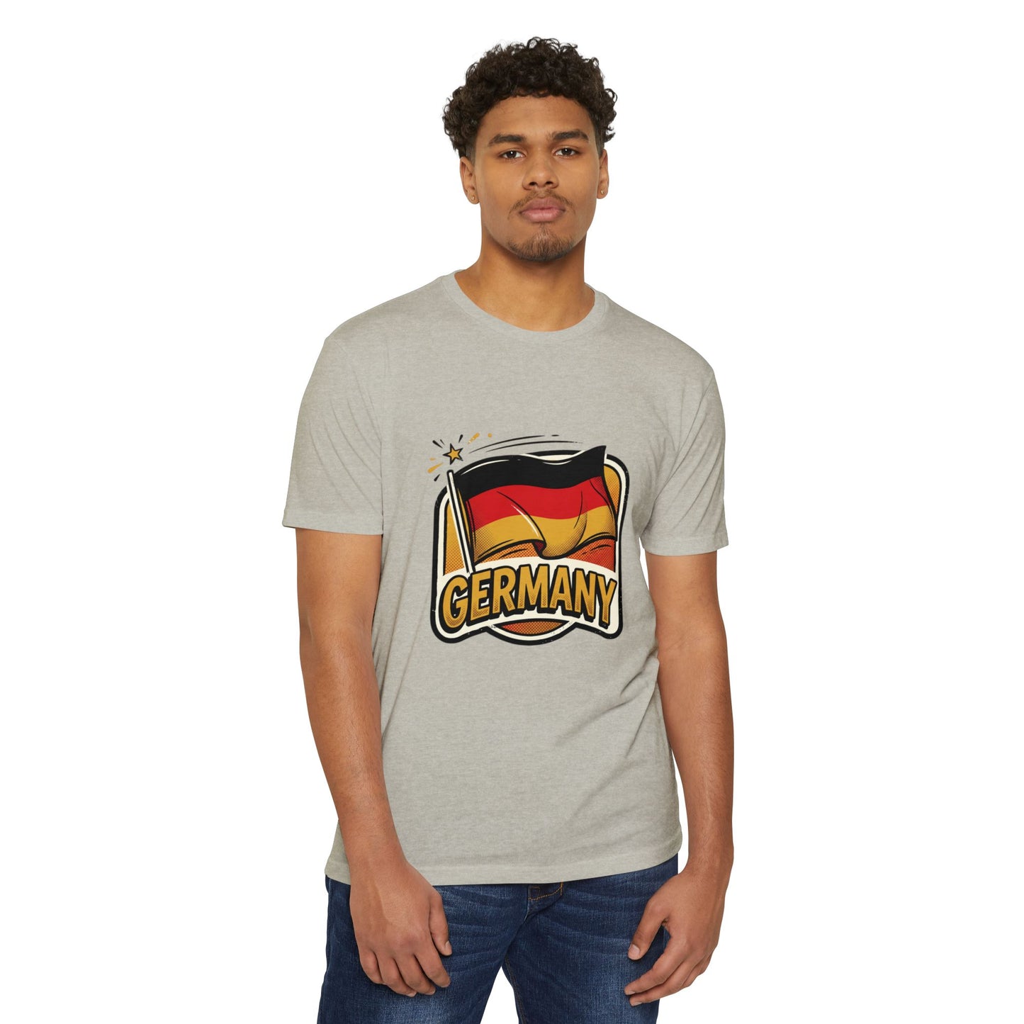 Germany Flag Retro Sports T-Shirt — Vintage Team Fan Tee