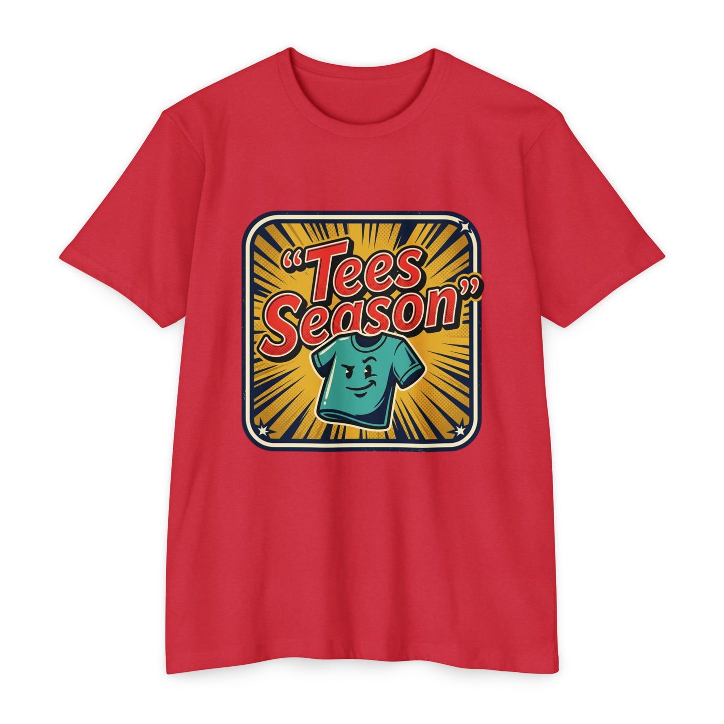 Retro Pop Art 'Tees Season' T-Shirt
