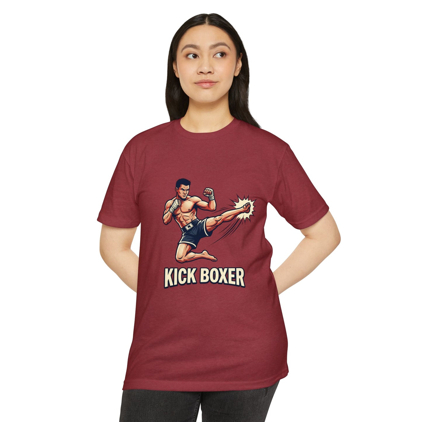 Camiseta Kick Boxer — Camiseta Retro Gráfica de Artes Marciales