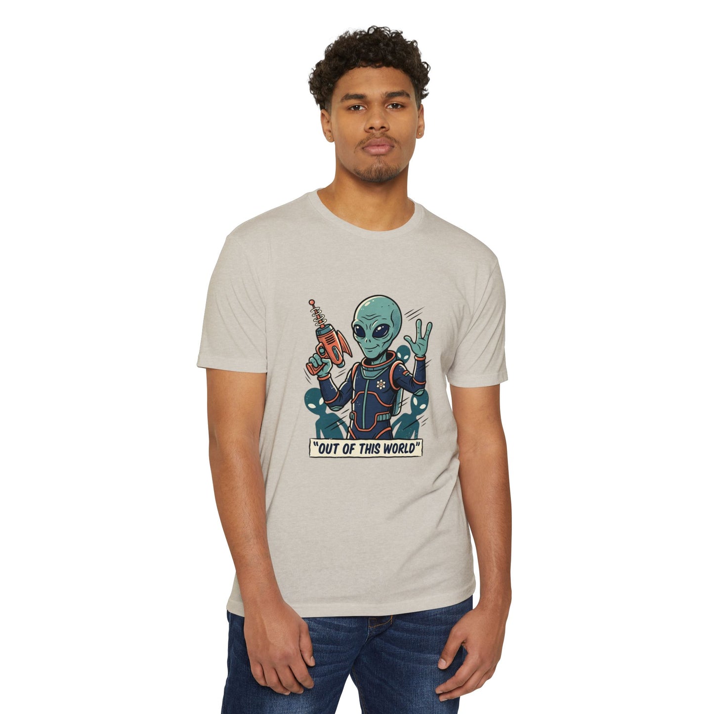 Alien Ray Gun T-Shirt — "Out of This World" Graphic Tee