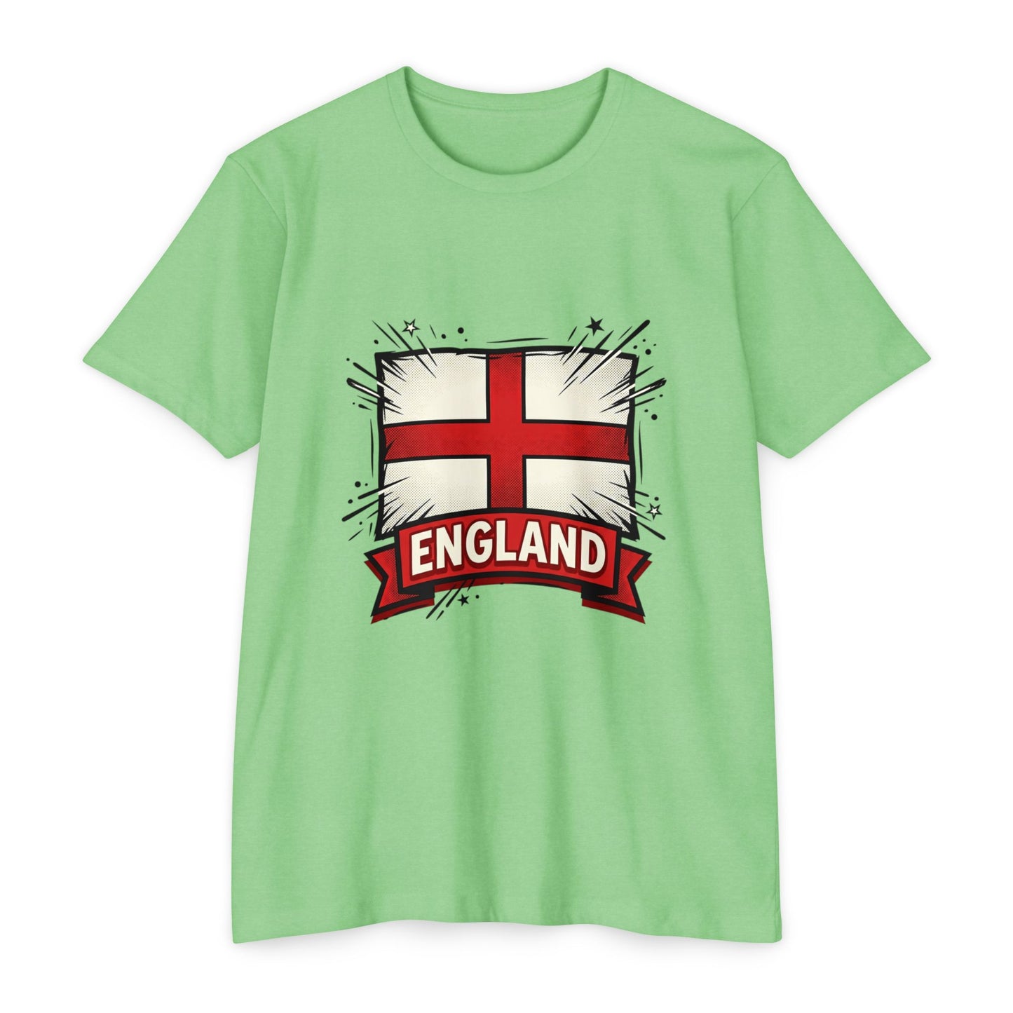 England St. George Cross T-Shirt — Flag Graphic Tee for Fans & Supporters