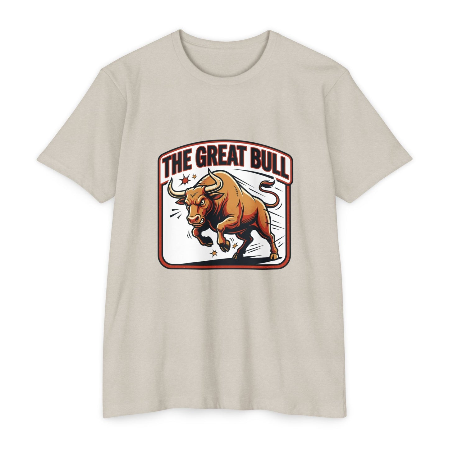 The Great Bull T-Shirt — Vintage Charging Bull Graphic Tee