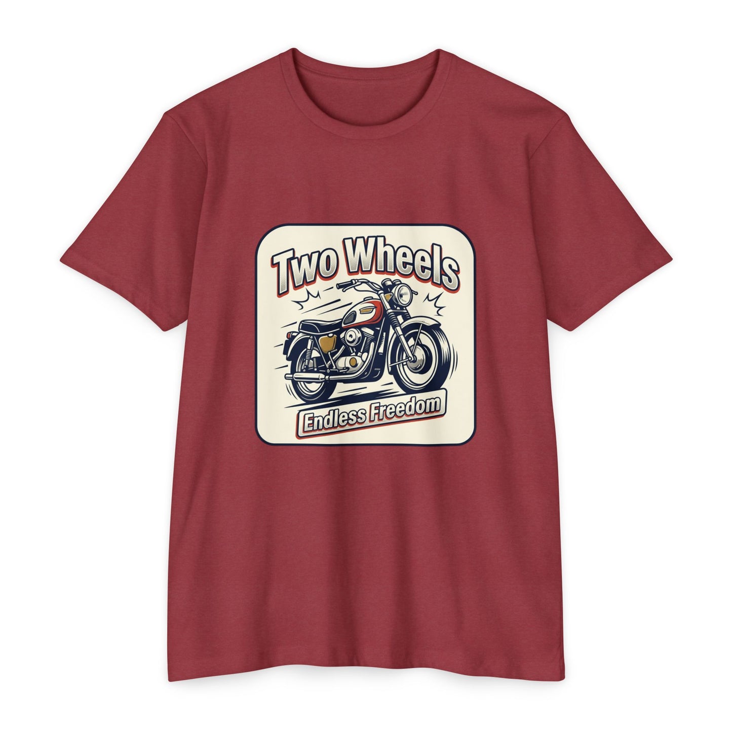 Vintage 'Endless Freedom' Motorcycle T-Shirt