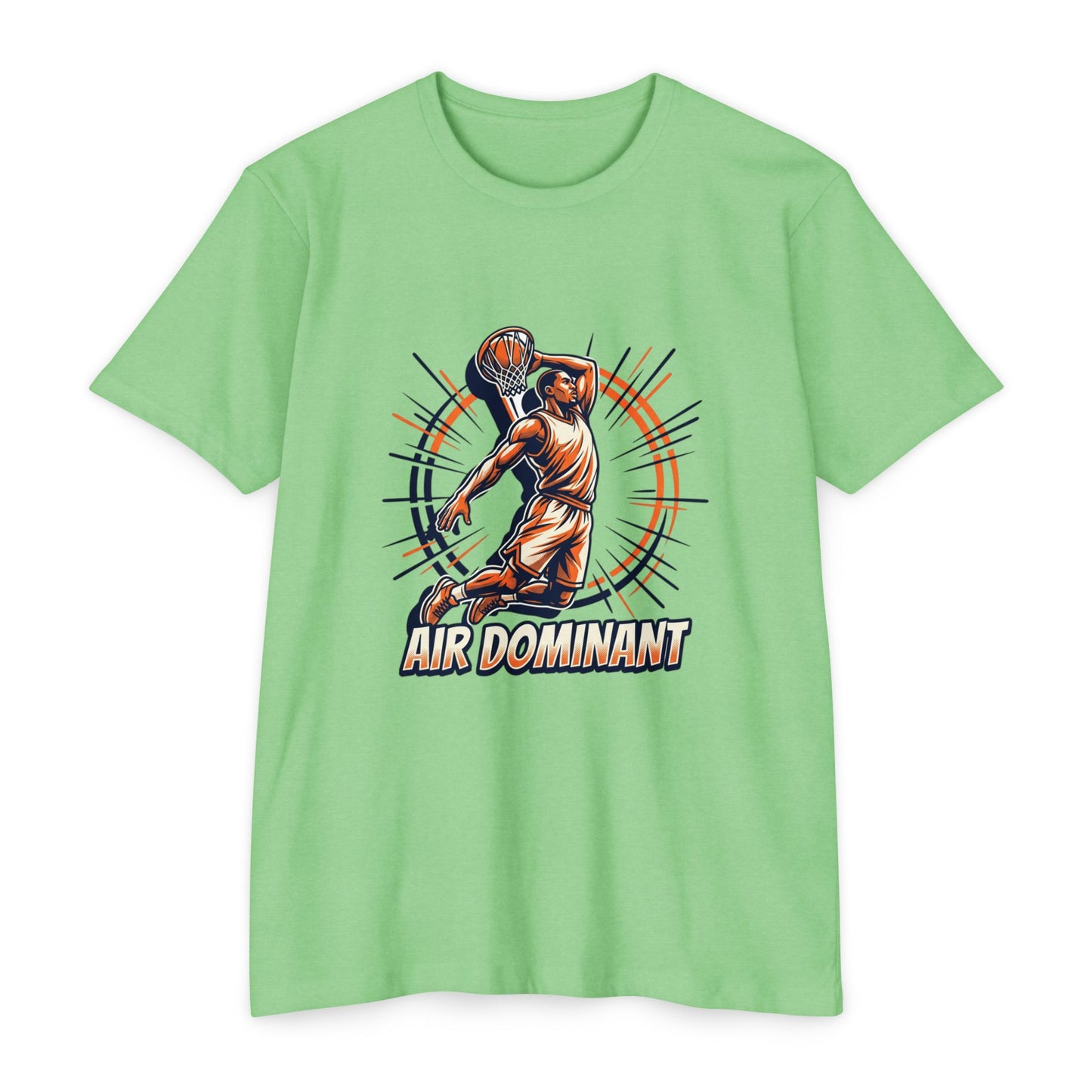 Air Dominant Basketball T-Shirt — Slam Dunk Player Graphic Tee