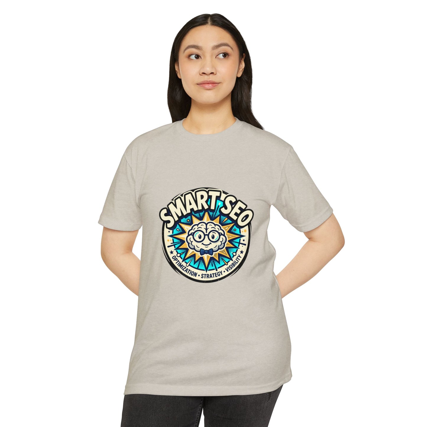 SEO T-Shirt — "Smart SEO" Graphic Tee for Marketers & Web Pros
