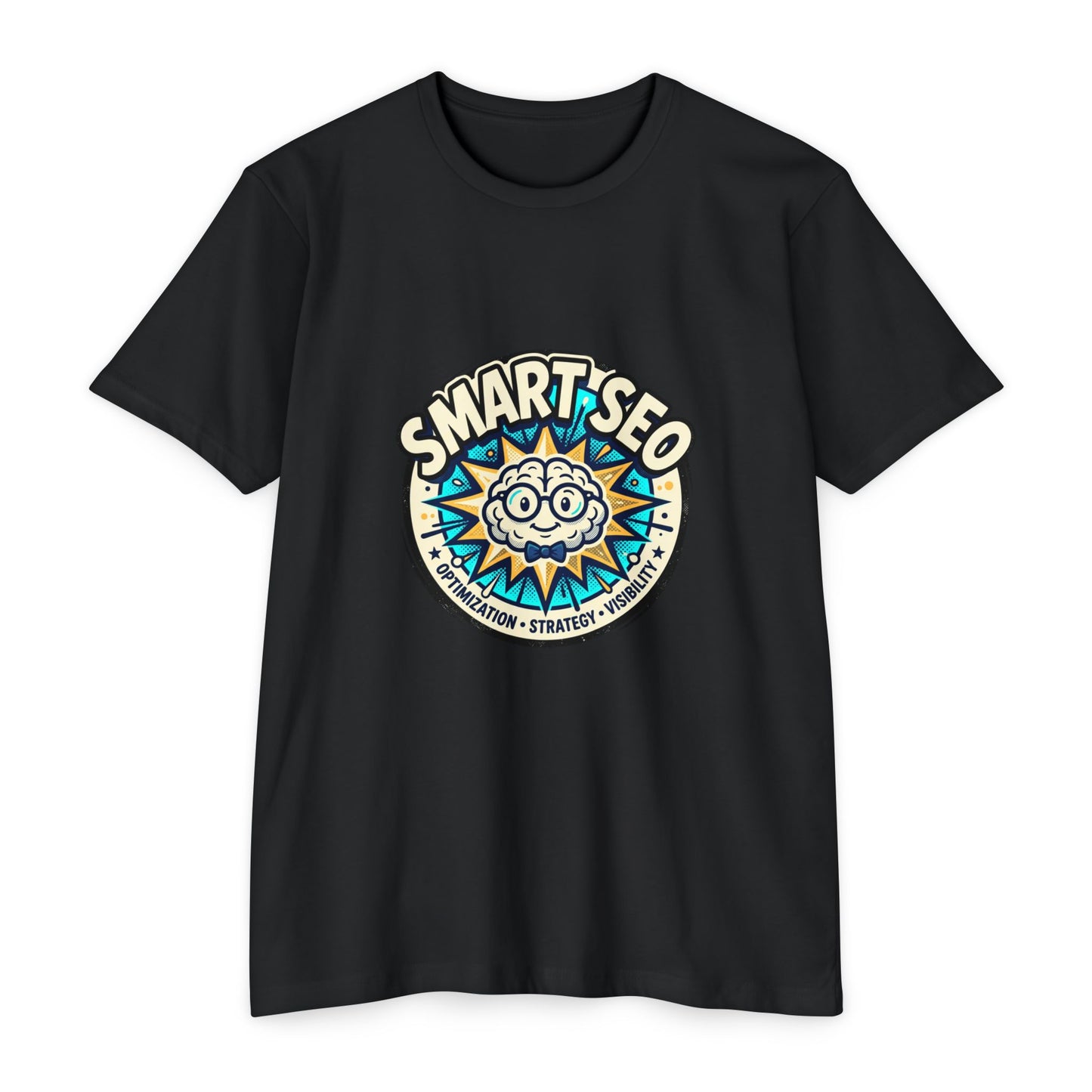 SEO T-Shirt — "Smart SEO" Graphic Tee for Marketers & Web Pros