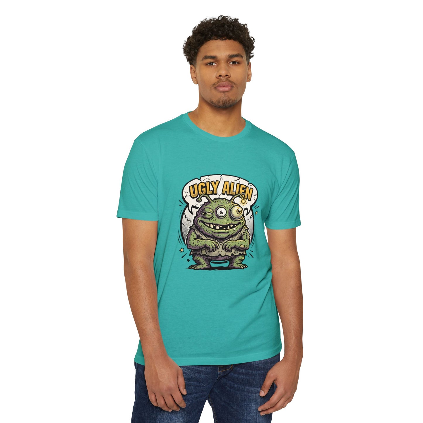 Ugly Alien Graphic T-Shirt