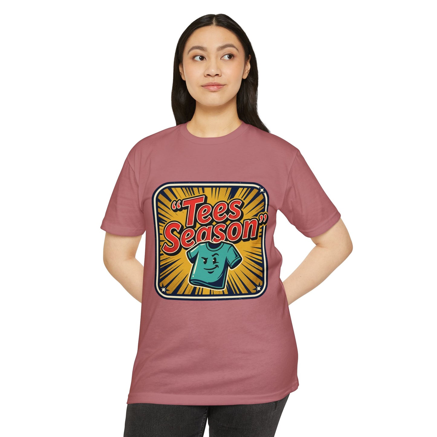 Retro Pop Art 'Tees Season' T-Shirt