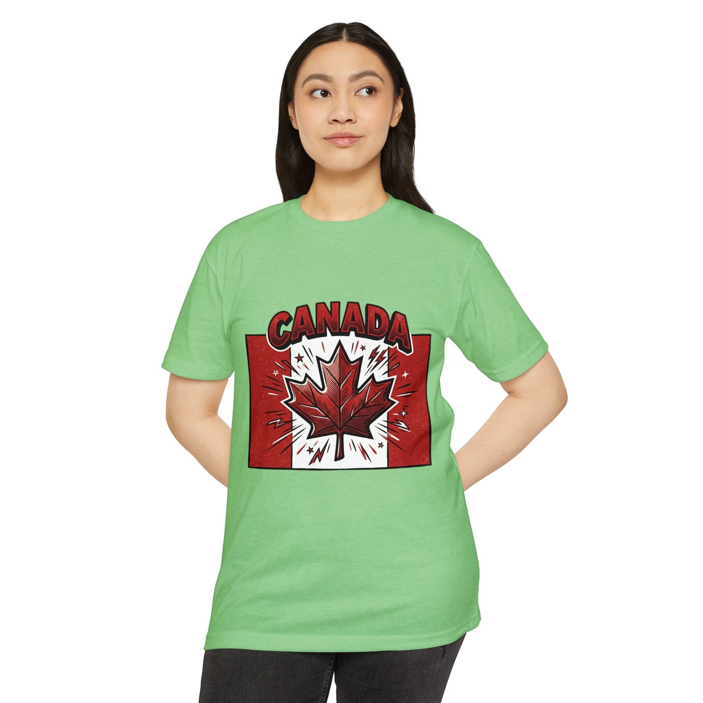 Retro Canada Maple Leaf Graphic T-Shirt — Canadian Pride Tee