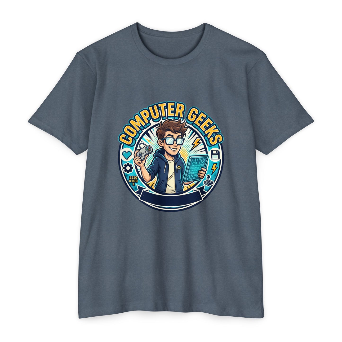 Computer Geeks T-Shirt — Retro Tech Gamer Graphic Tee