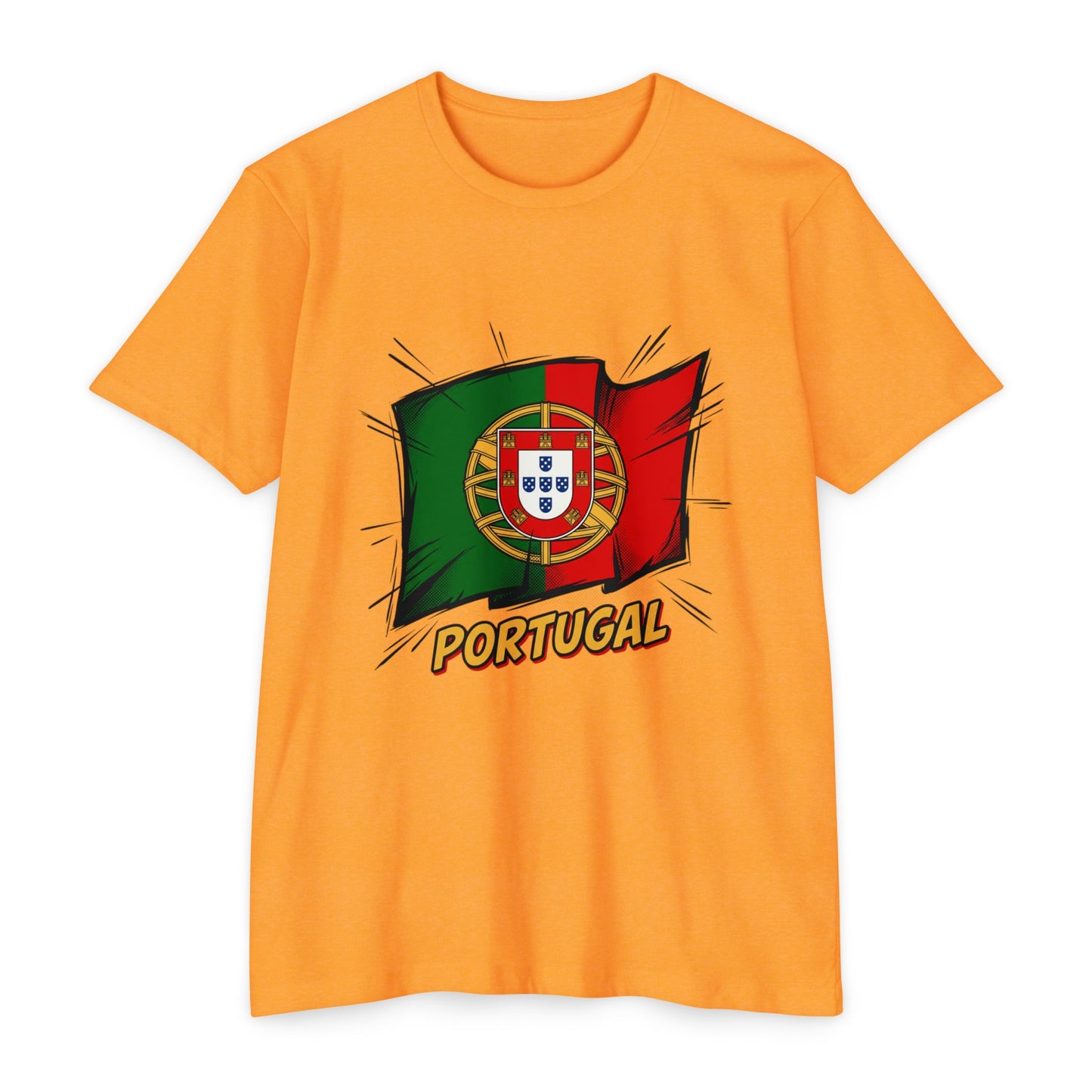 Portugal Flag Graphic T-Shirt — Vibrant Portuguese Pride Tee