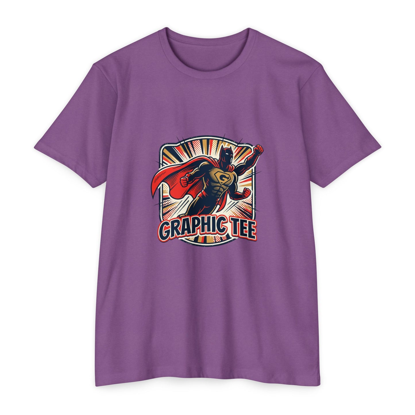 Retro Superhero Graphic Tee — Vintage Comic T-Shirt