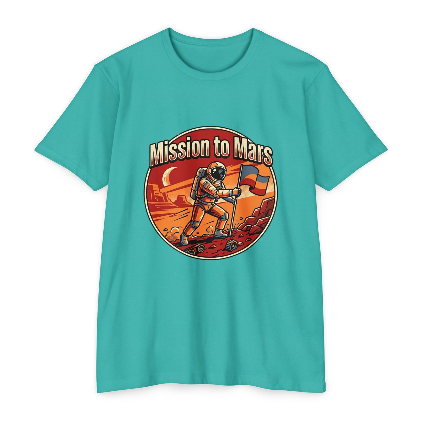 Mission to Mars Retro Astronaut T-Shirt