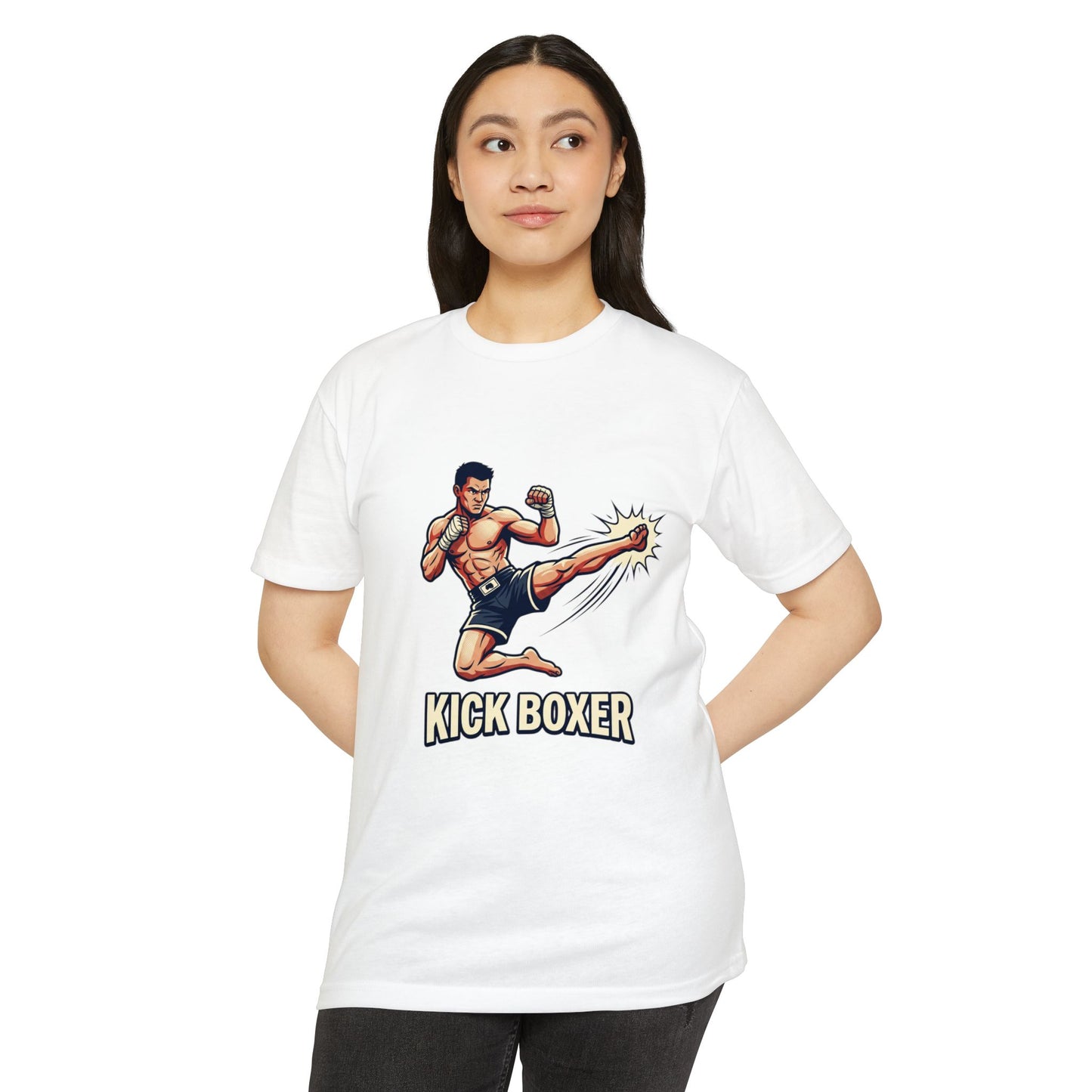 Camiseta Kick Boxer — Camiseta Retro Gráfica de Artes Marciales