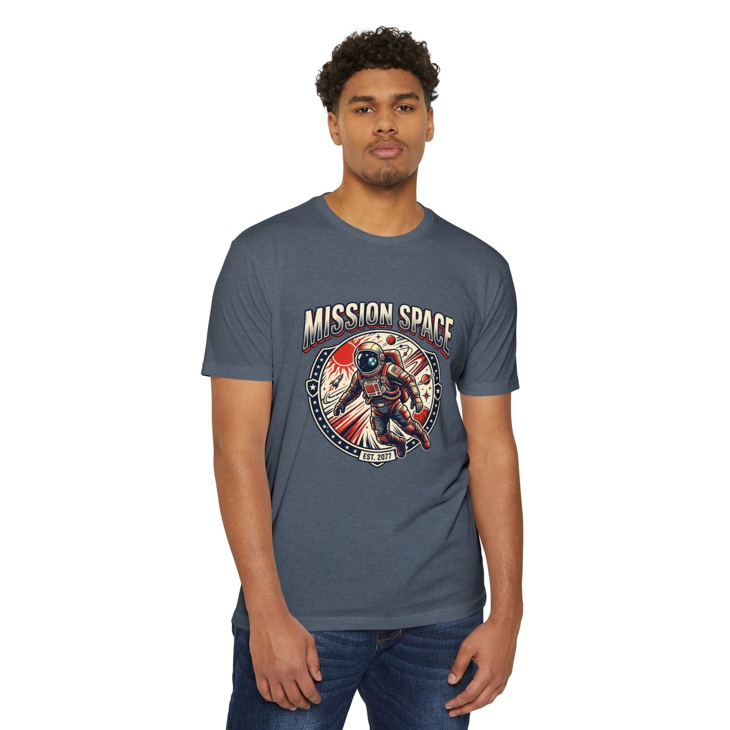 Mission Space Astronaut Vintage Space Exploration T-Shirt