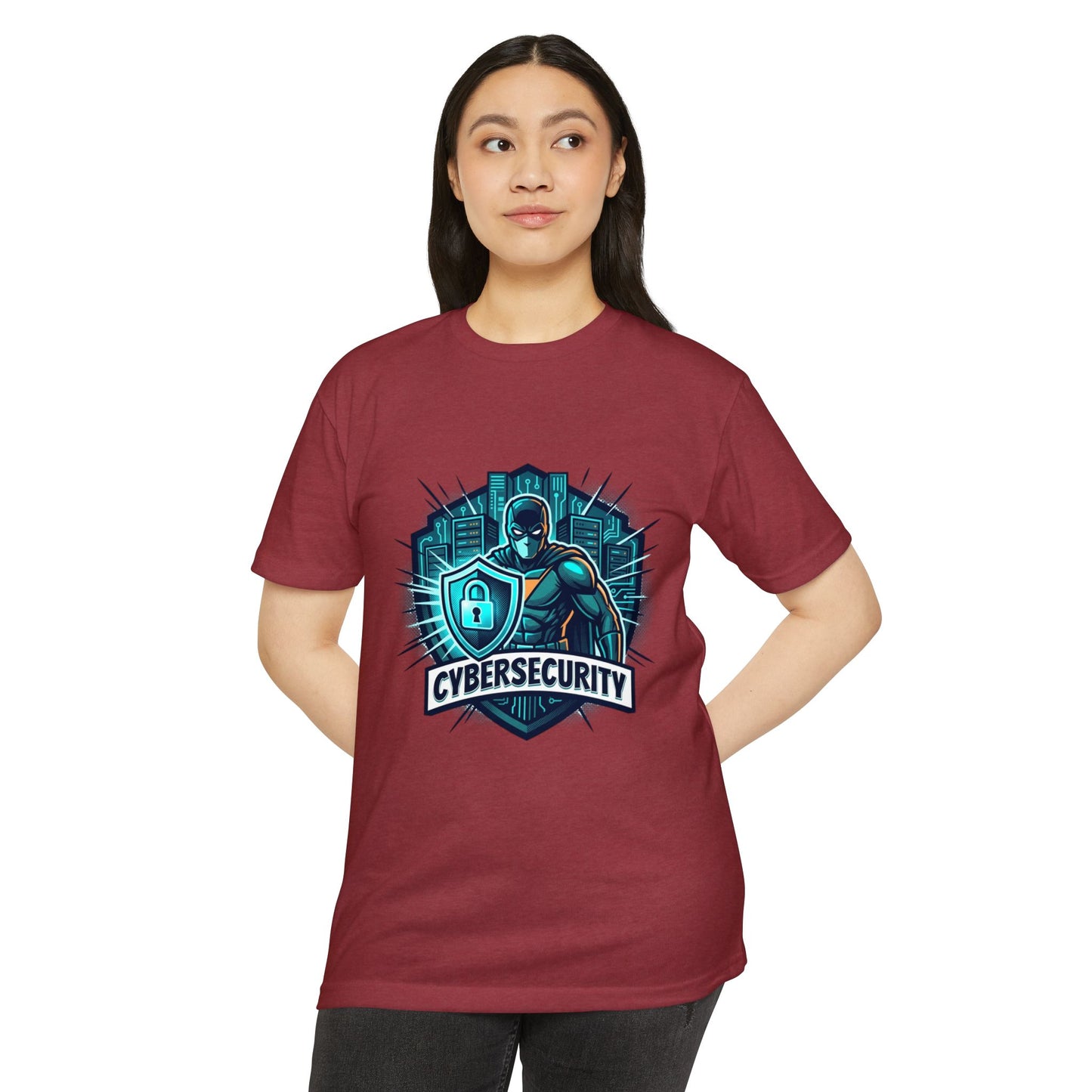 Cybersecurity Shield Tee — Cyber Defender Tech T-Shirt