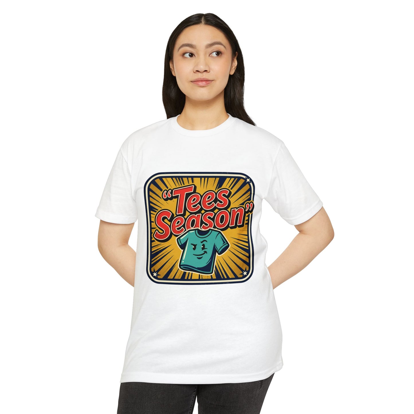 Retro Pop Art 'Tees Season' T-Shirt
