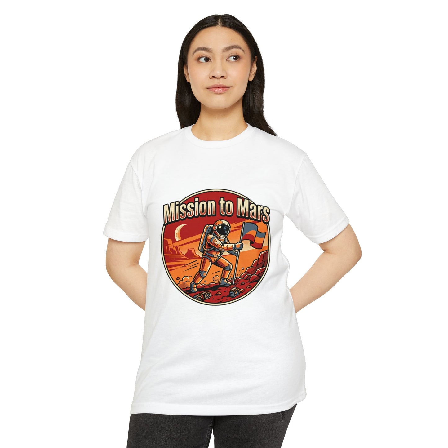 Mission to Mars Retro Astronaut T-Shirt