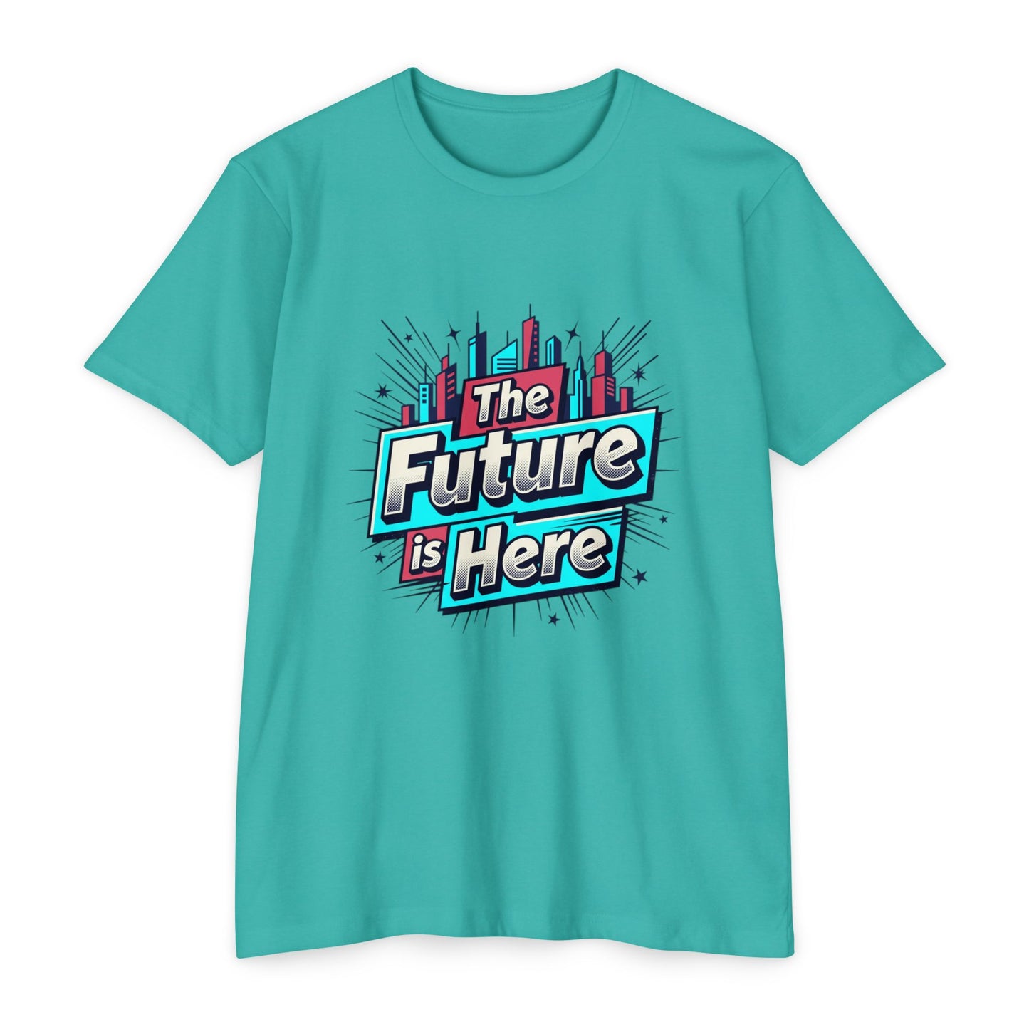 The Future Is Here T-Shirt — Retro City Graphic Tee