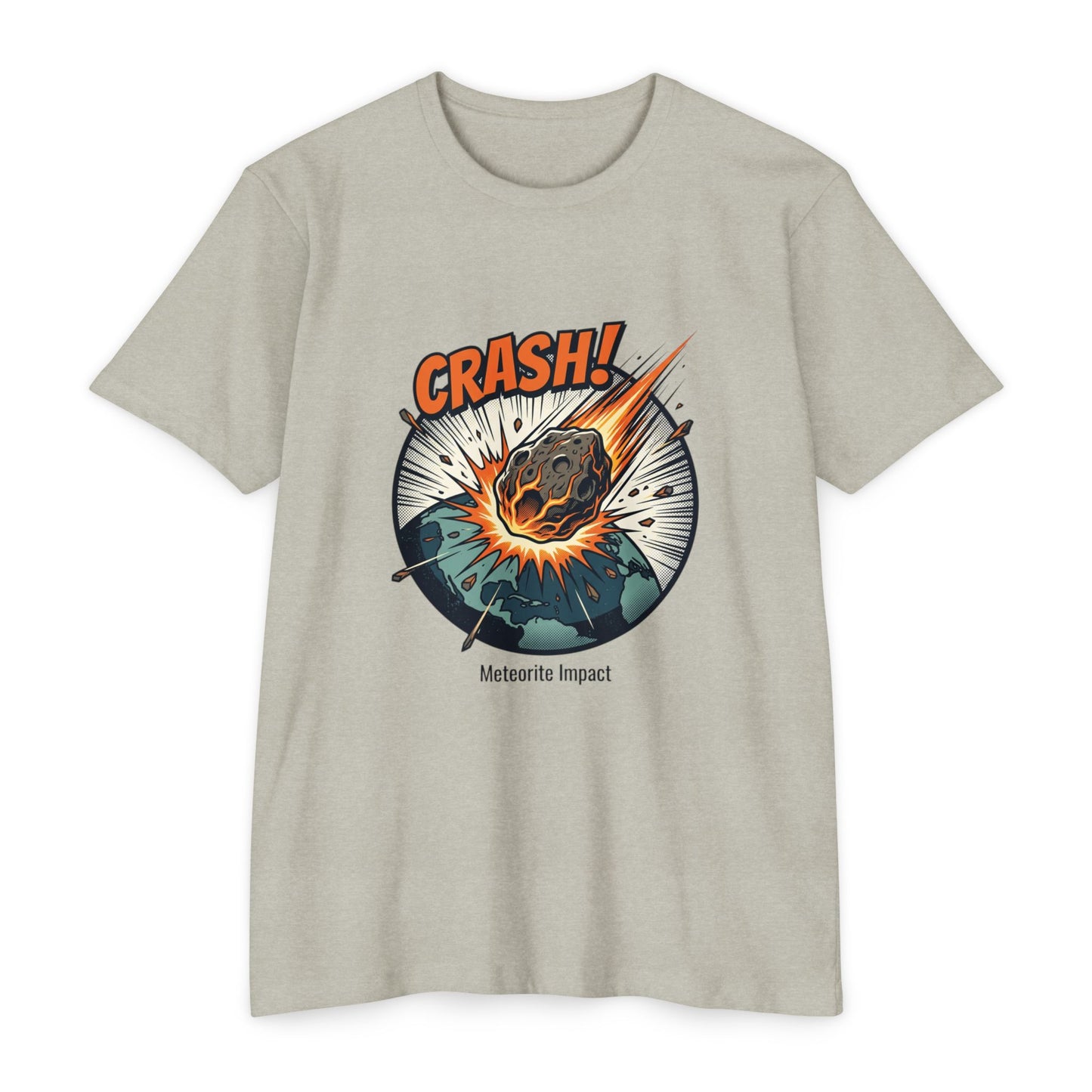 Meteorite Impact 'CRASH!' Graphic T-Shirt