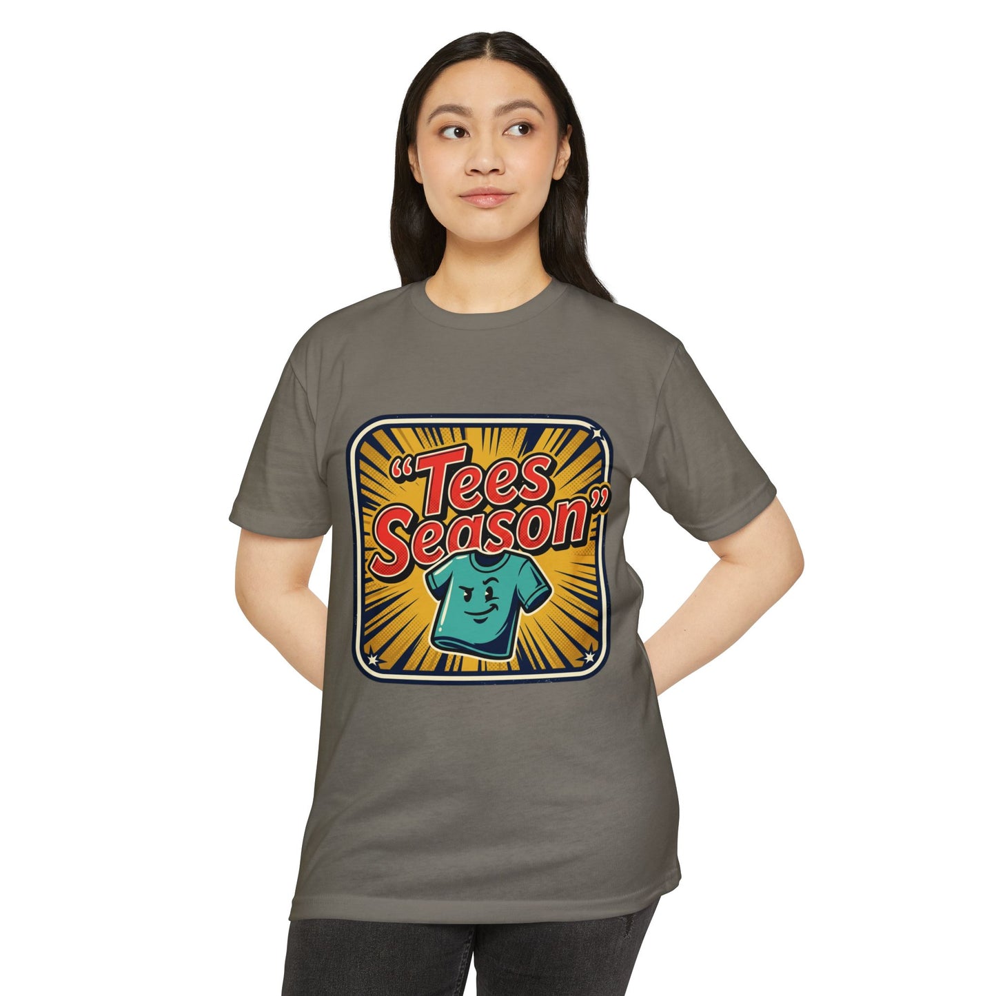 Retro Pop Art 'Tees Season' T-Shirt