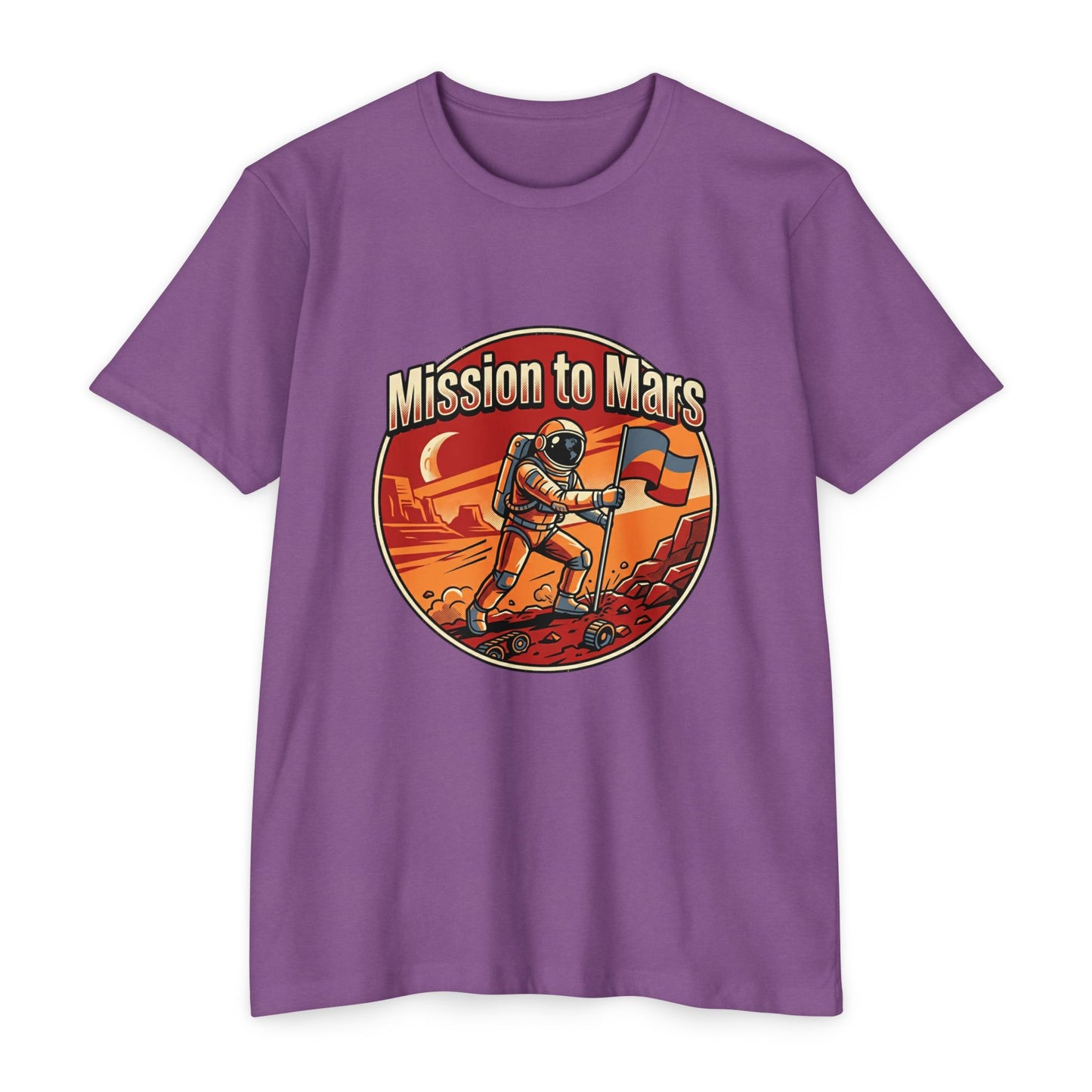 Mission to Mars Retro Astronaut T-Shirt