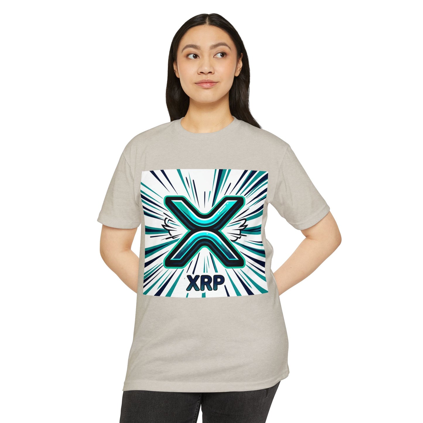 Camiseta con el logo de XRP Crypto — Camiseta gráfica de Ripple Token