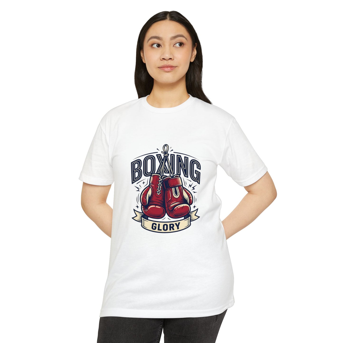 Boxing Glory T-Shirt – Vintage Red Gloves Graphic Tee