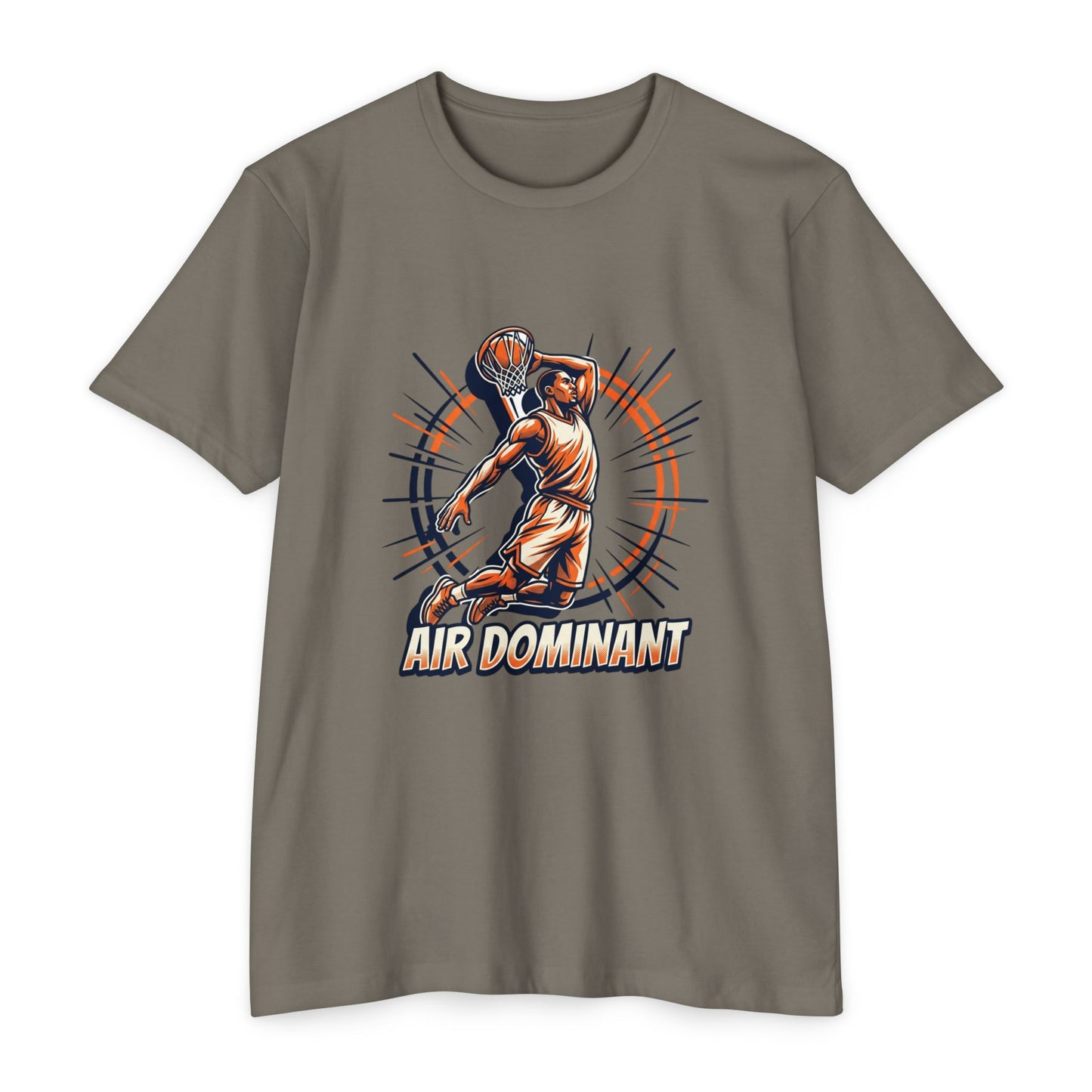 Air Dominant Basketball T-Shirt — Slam Dunk Player Graphic Tee