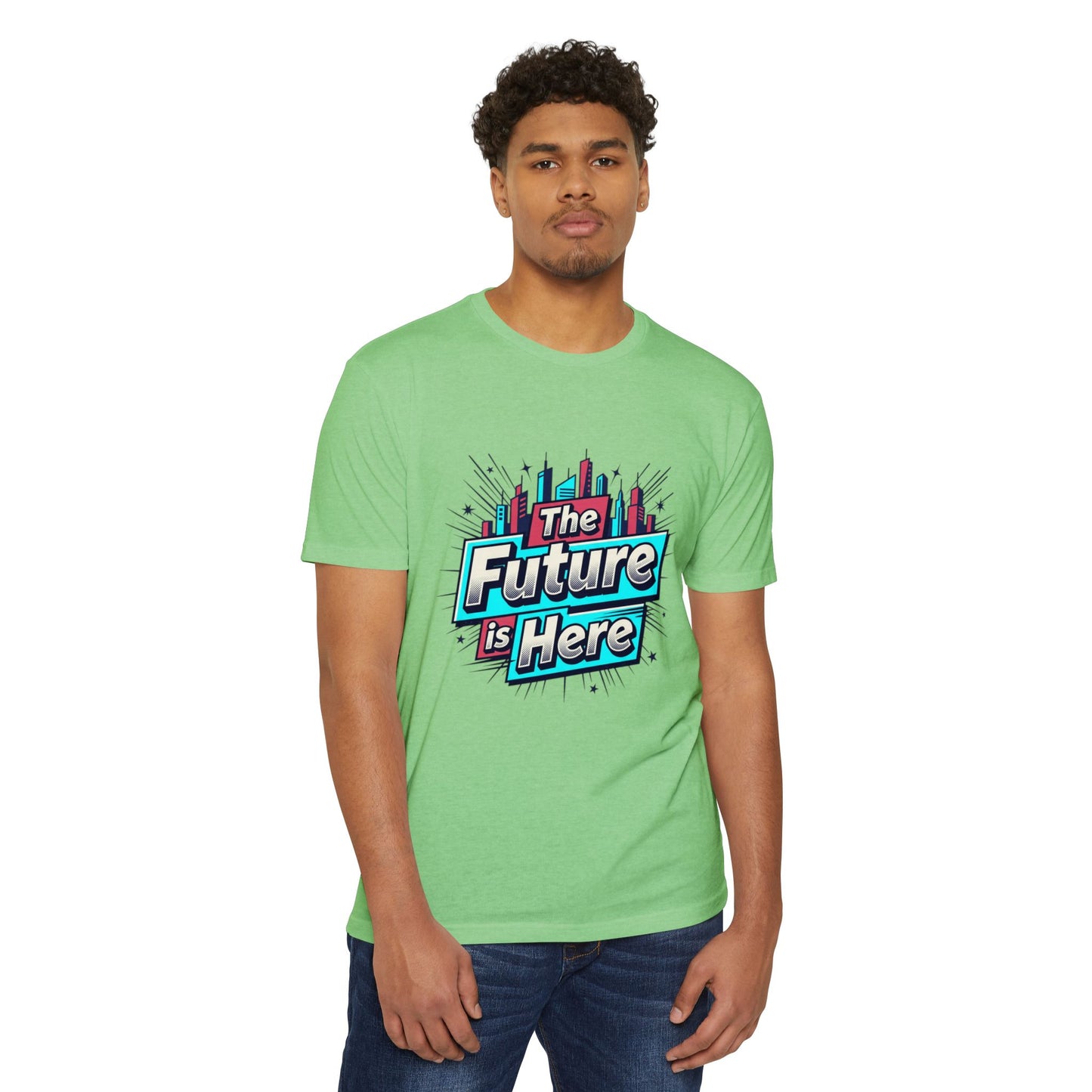 The Future Is Here T-Shirt — Retro City Graphic Tee