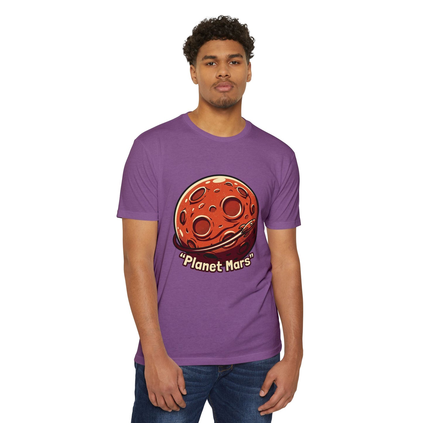 Retro Mars Graphic T-Shirt — Red Planet Tee