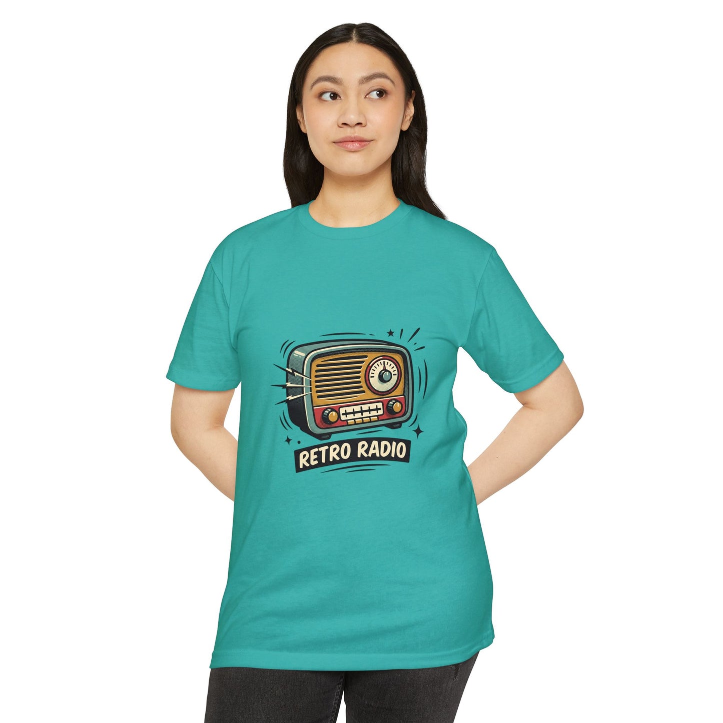 Retro Radio T-Shirt — Vintage Music Graphic Tee