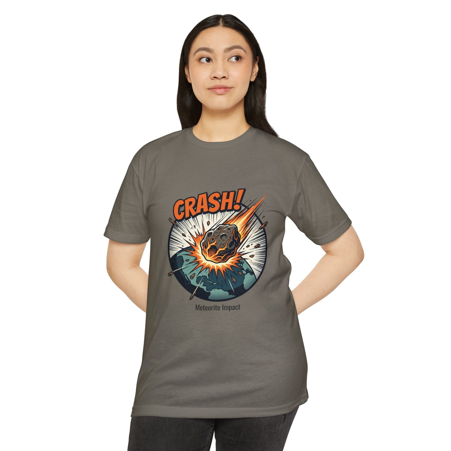 Meteorite Impact 'CRASH!' Graphic T-Shirt