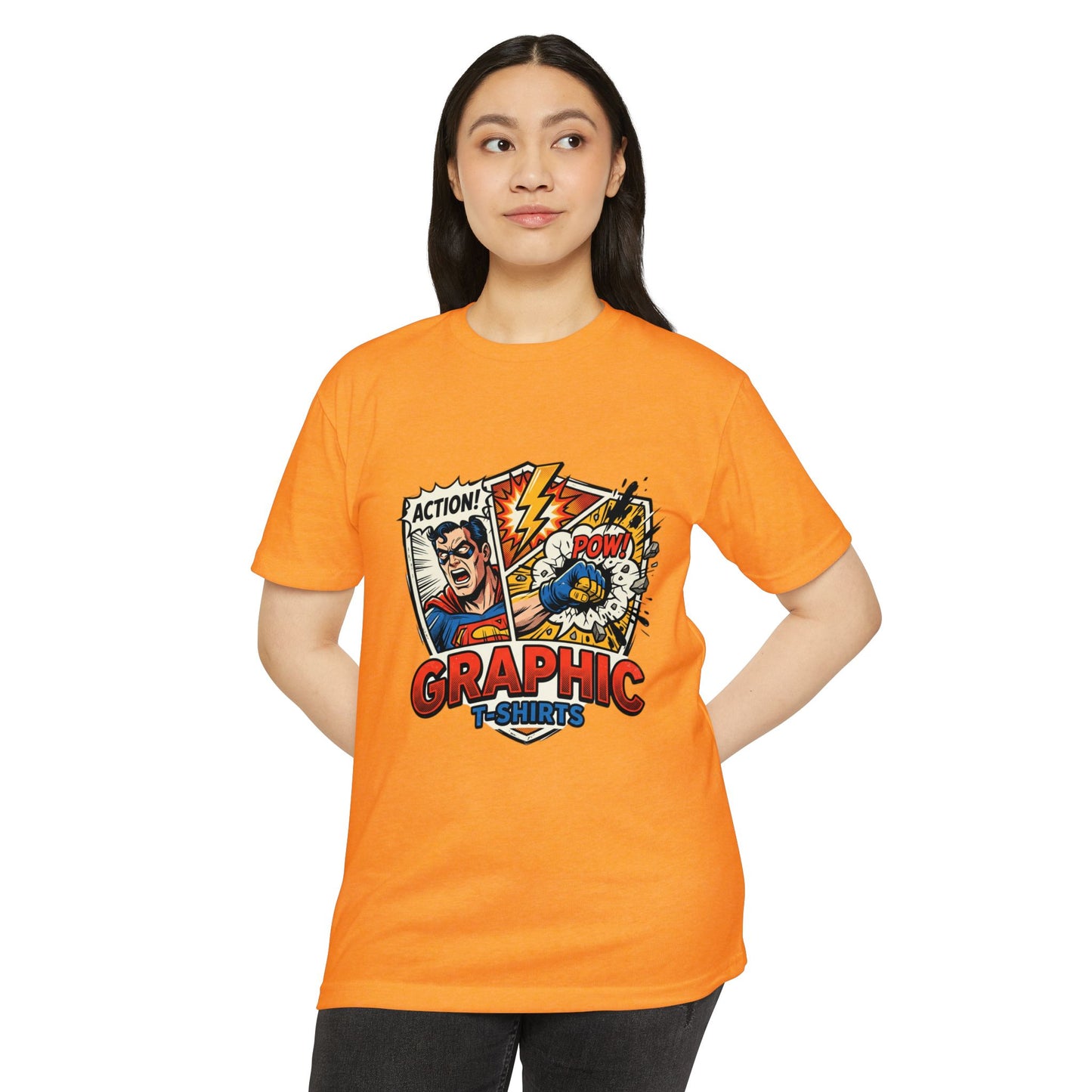 Action! POW Vintage Comic Pop Art T-Shirt
