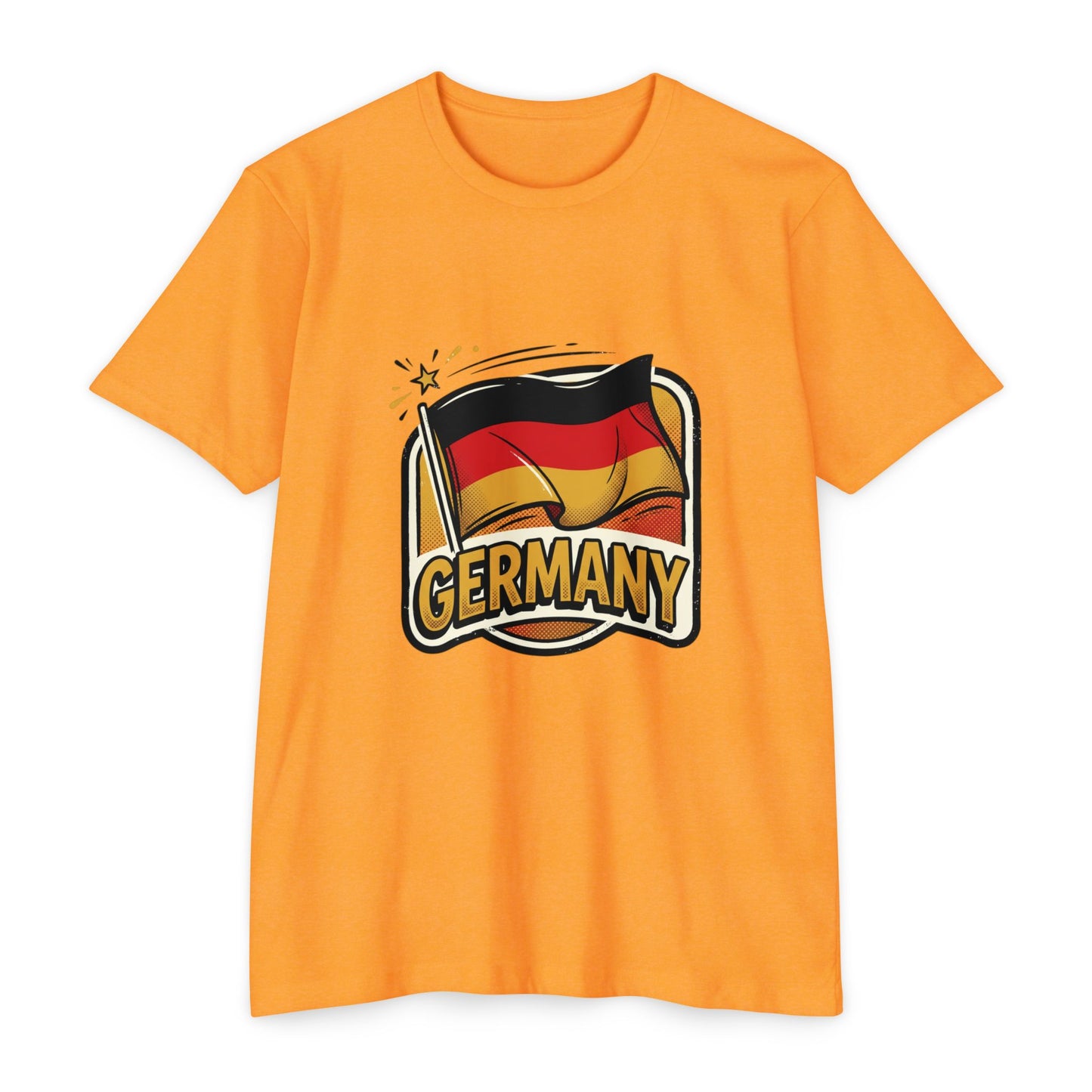 Germany Flag Retro Sports T-Shirt — Vintage Team Fan Tee