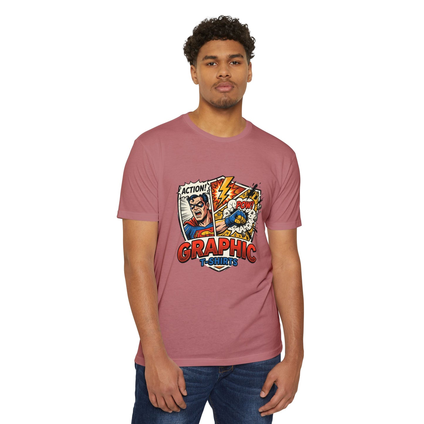 Action! POW Vintage Comic Pop Art T-Shirt