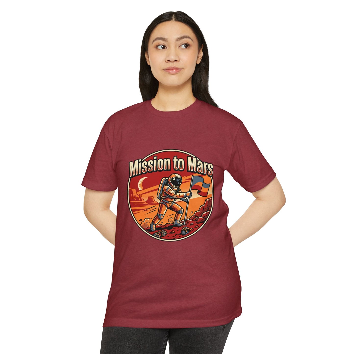 Mission to Mars Retro Astronaut T-Shirt