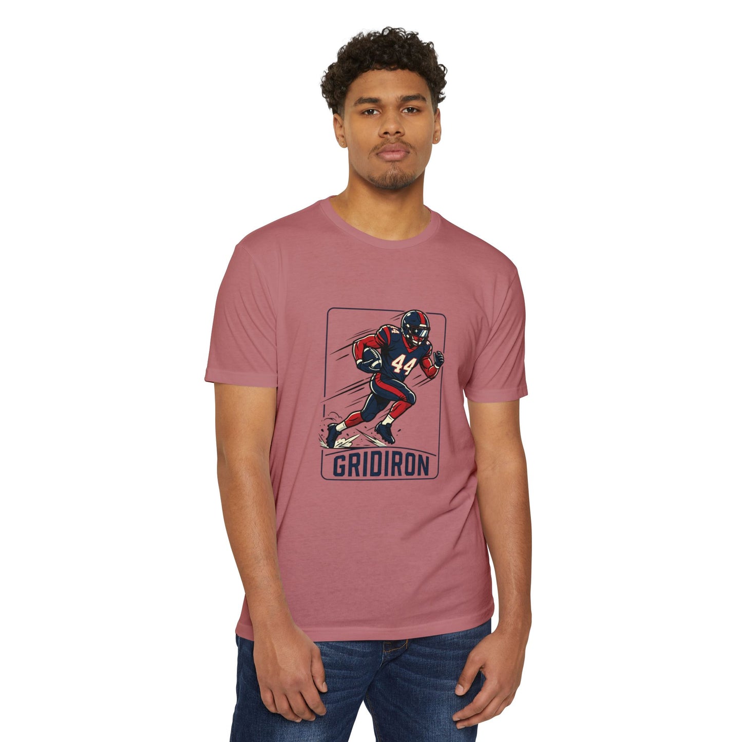 Camiseta Gráfica de Jogador de Futebol Americano