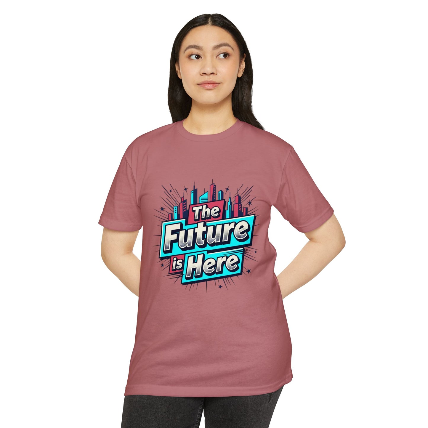 The Future Is Here T-Shirt — Retro City Graphic Tee