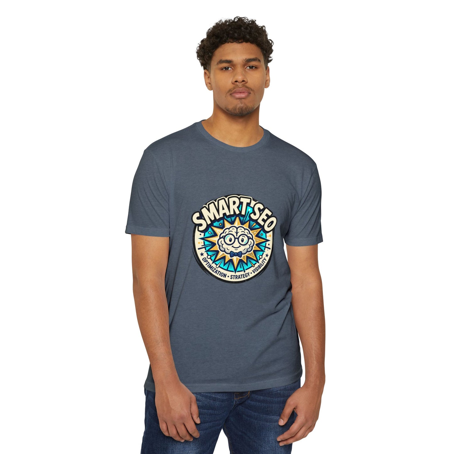 SEO T-Shirt — "Smart SEO" Graphic Tee for Marketers & Web Pros