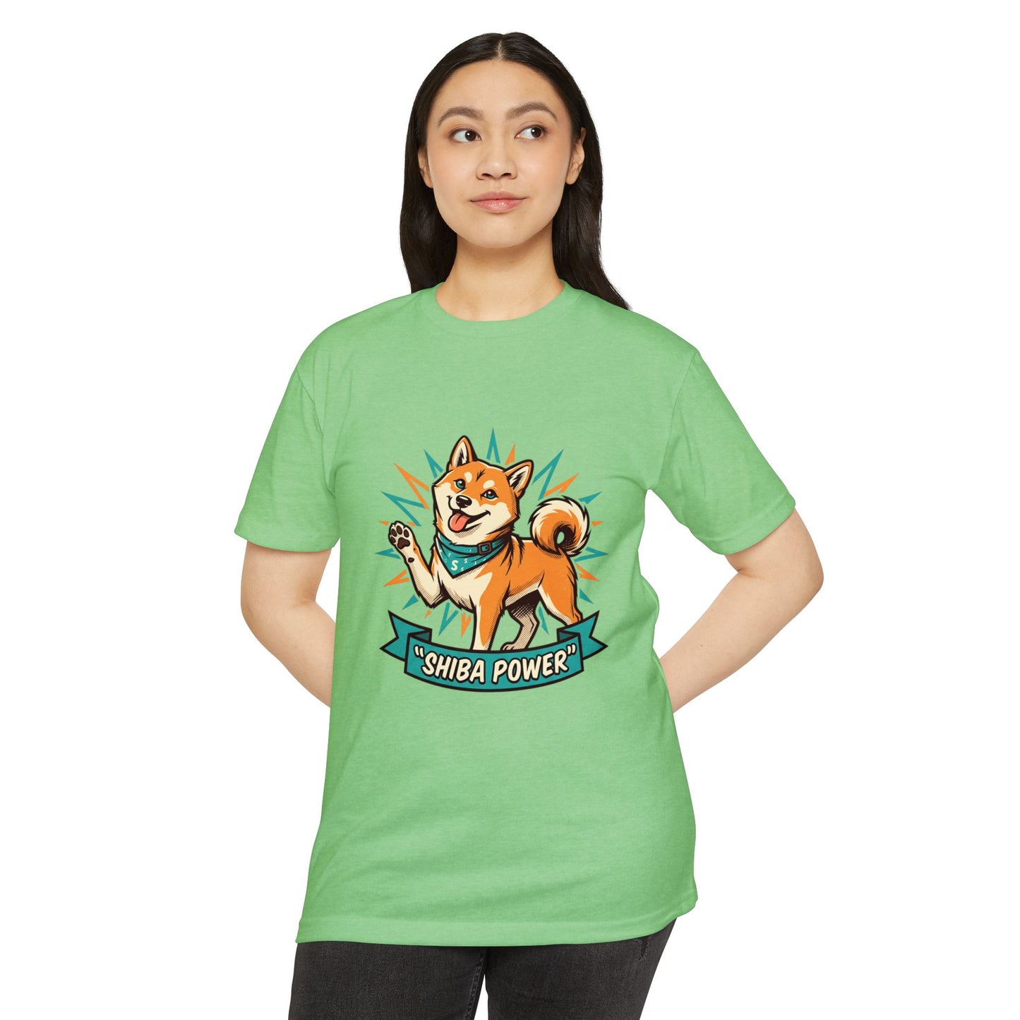 Shiba Power T-Shirt — Cute Shiba Inu Graphic Tee