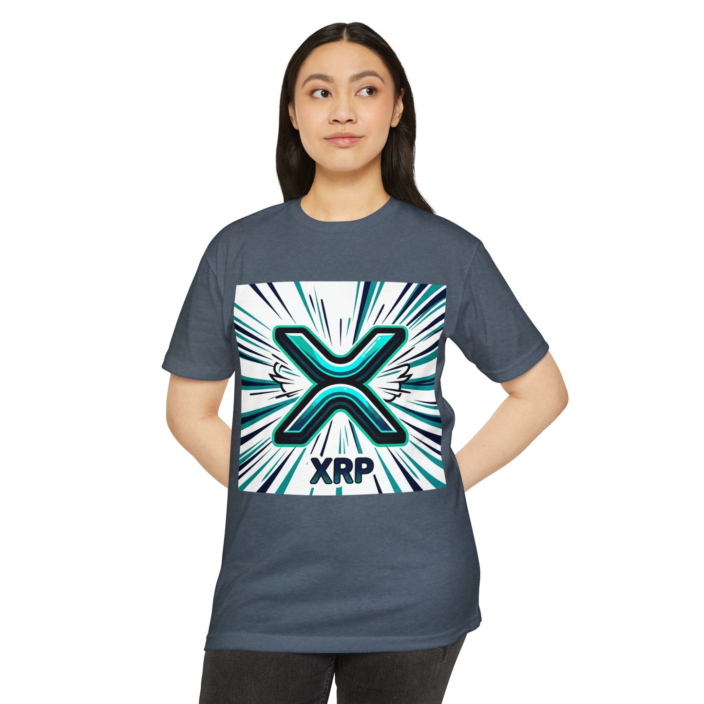 Camiseta con el logo de XRP Crypto — Camiseta gráfica de Ripple Token
