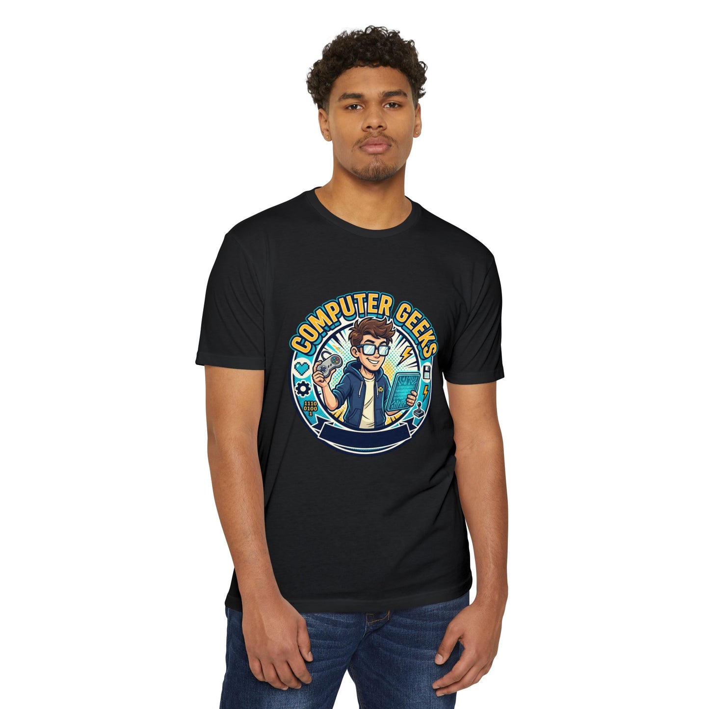 Computer Geeks T-Shirt — Retro Tech Gamer Graphic Tee