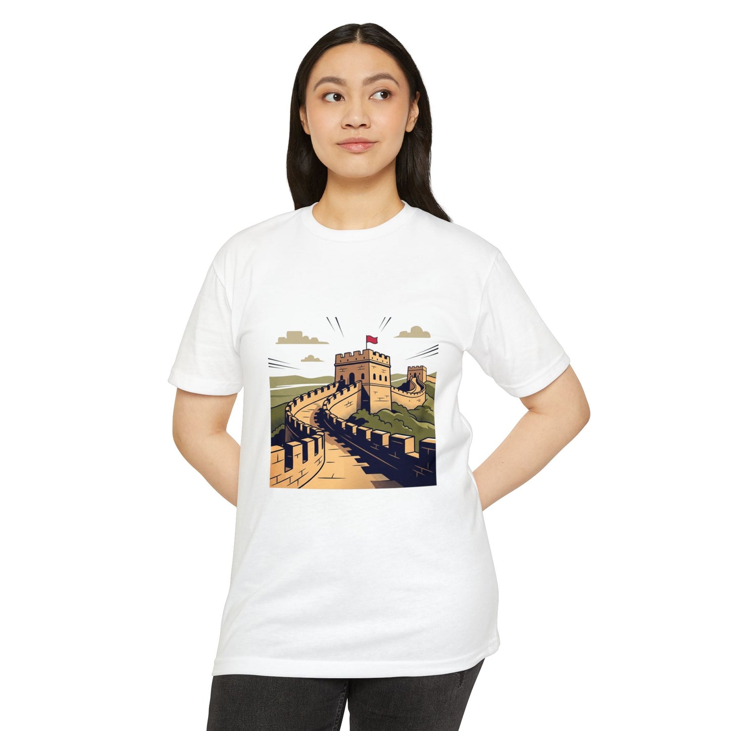 Great Wall Scenic Vintage Travel T-Shirt