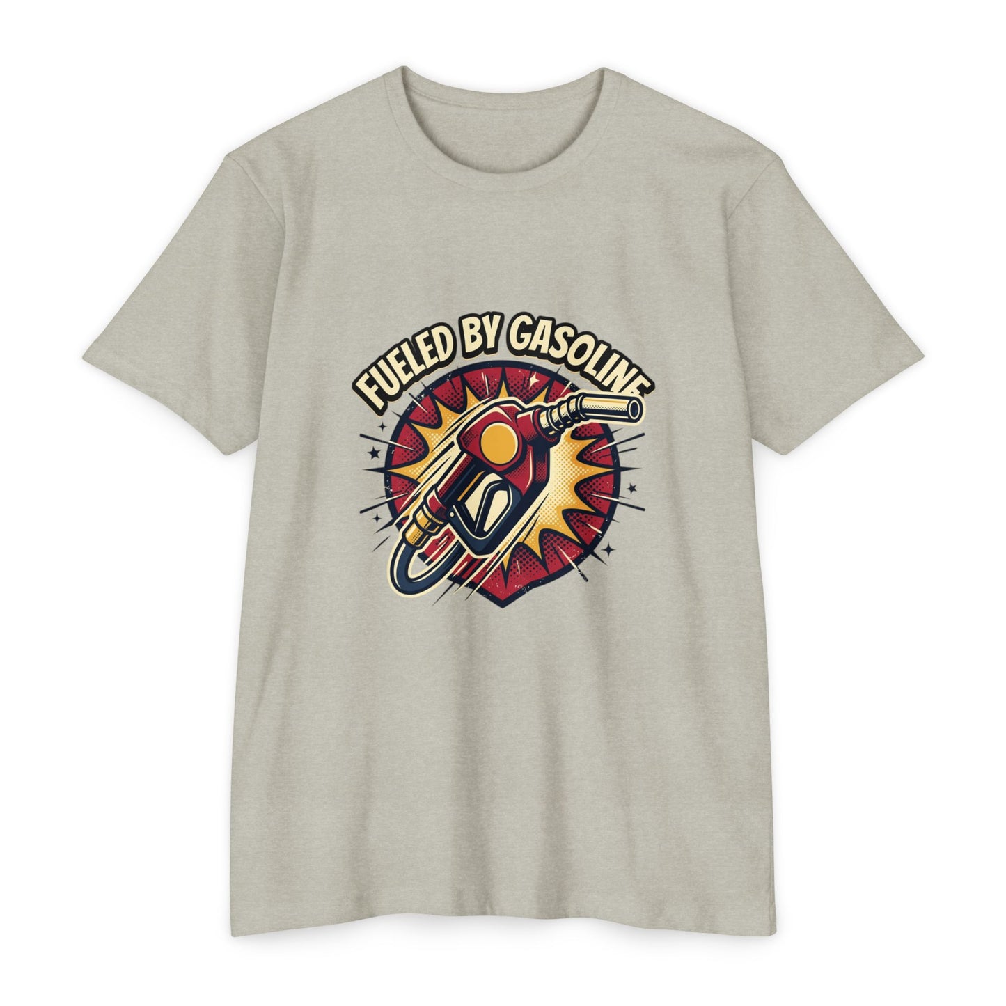 Fueled By Gasoline Retro Gas Pump T-Shirt