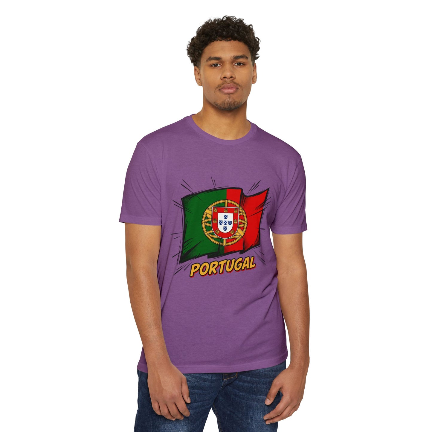 Portugal Flag Graphic T-Shirt — Vibrant Portuguese Pride Tee